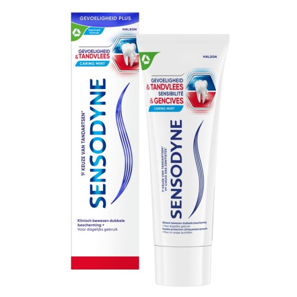 Sensodyne Tandpasta gevoeligheid & tandvlees (75 Milliliter)