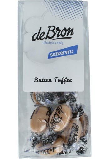 De Bron Buttertoffee suikervrij (65 Gram)