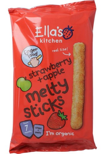 Ella's Kitchen Melty sticks strawberry/apple 7+ mnd bio (16 Gram)
