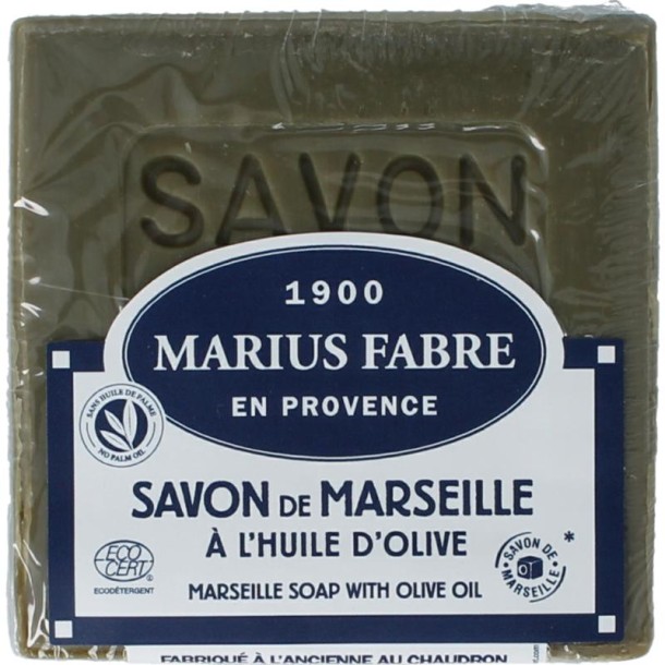 Marius Fabre Savon Marseille zeep olijf in folie (400 Gram)