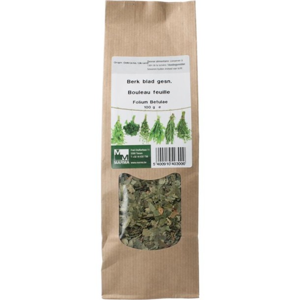 Marma Berkenblad gesneden (100 Gram)