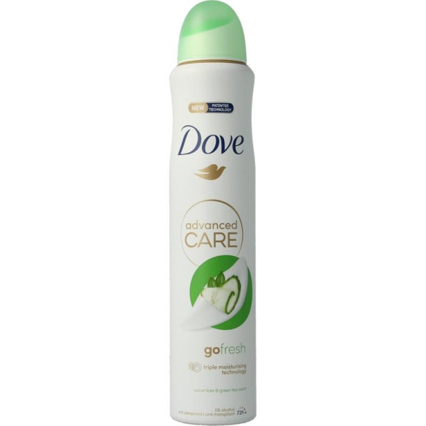 Dove Deodorant spray cucumber & green tea 200 Milliliter