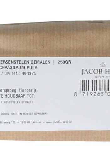 Jacob Hooy Kersenstelen gemalen (250 Gram)