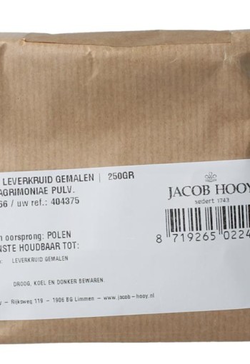Jacob Hooy Leverkruid gemalen (250 Gram)