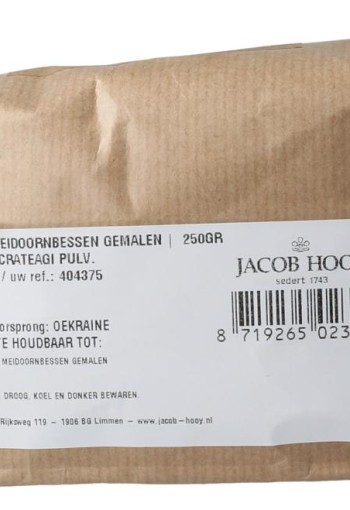 Jacob Hooy Meidoornbessen gemalen (250 Gram)