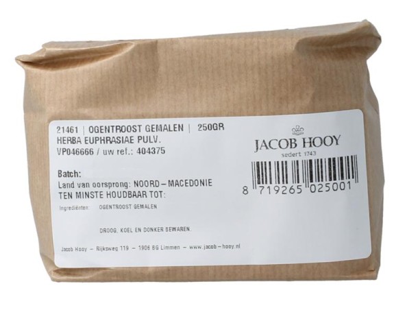 Jacob Hooy Ogentroost gemalen (250 Gram)