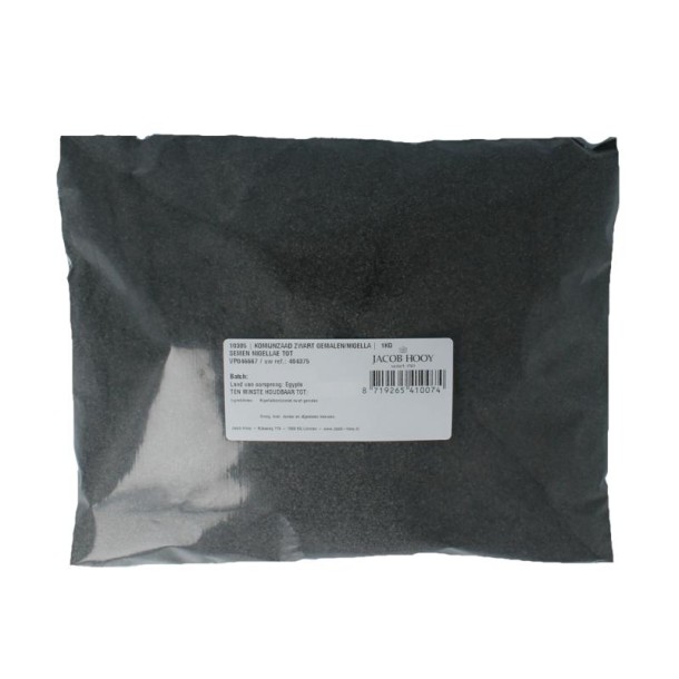 Jacob Hooy Komijnzaad zwart gemalen (1 Kilogram)