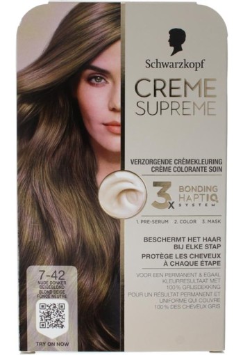 Schwarzkopf Creme supreme 7-42 D blond (1 Stuks)