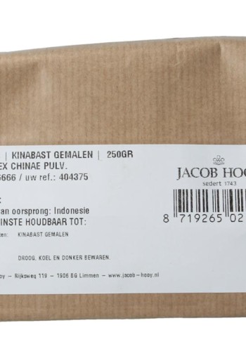 Jacob Hooy Kinabast gemalen (250 Gram)