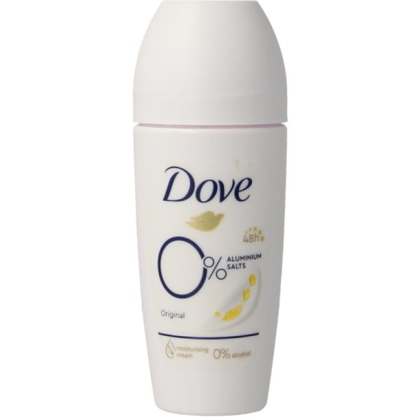 Dove Original 0% deodorant roller 50 Milliliter