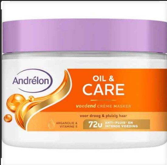 Andrélon Oil & Care Crème Masker Jar 300 ML