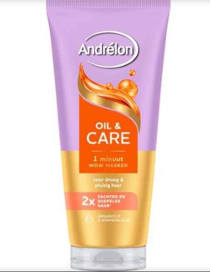 Andrélon Oil & Care 1 min Masker 180 ML