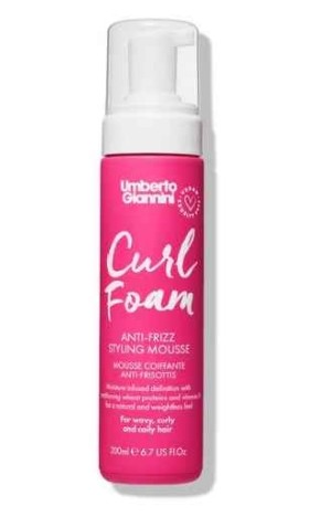 Umberto Giannini Curl Foam Anit-Frizz Styling Mousse 200 ML