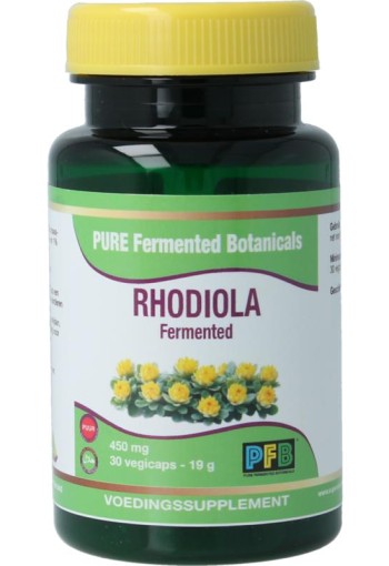 SNP Rhodiola fermented puur (30 Vegetarische capsules)