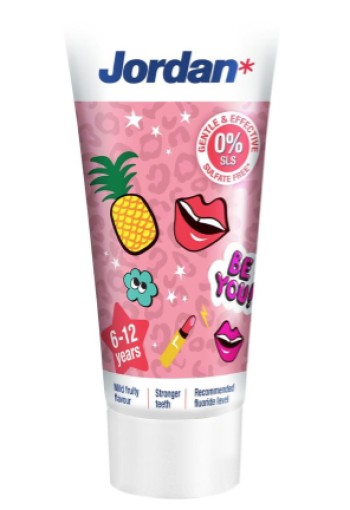 Jordan Tandpasta junior 6-12 jaar 50 Milliliter