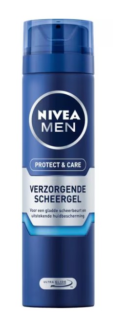 NIVEA MEN Protect & Care Verzorgende Scheergel - 200 ML