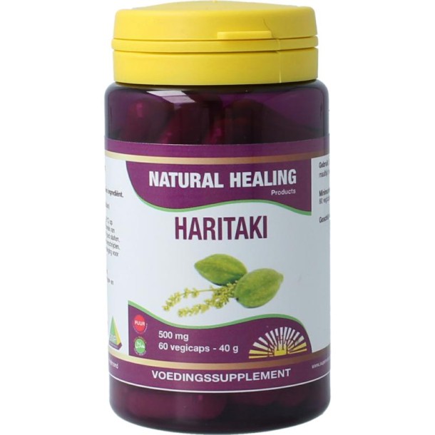 NHP Haritaki puur (60 Vegetarische capsules)