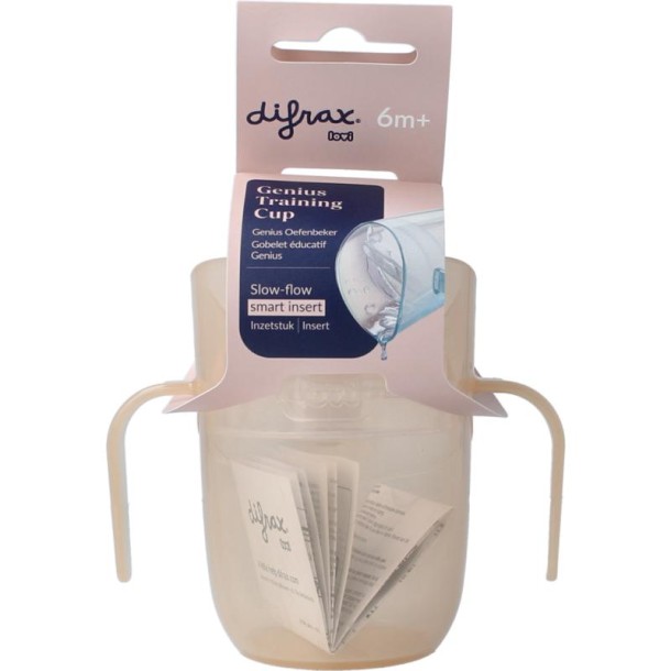 Difrax Lovi Genius oefenbeker nude (1 Stuks)