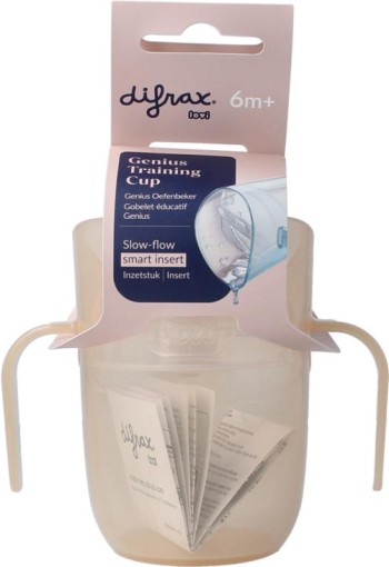 Difrax Lovi Genius oefenbeker nude (1 Stuks)