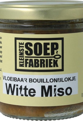 Kleinstesoepfabr Vloeibaar bouillonblokje witte miso (150 Milliliter)