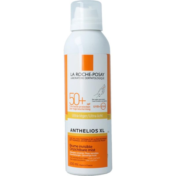 La Roche-Posay Anthelios lichaamsmist SPF50+ (200 Milliliter)