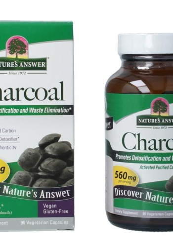 Natures Answer Charcoal activated (90 Capsules)