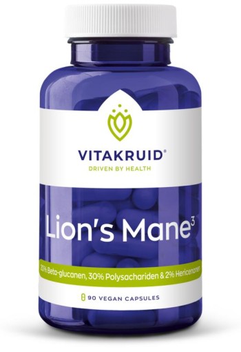 Vitakruid Lions mane (90 Vegetarische capsules)