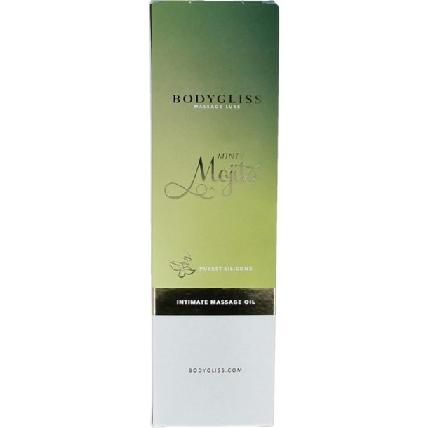 Bodygliss Massage olie/glijmiddel minty mojito (150 Milliliter)