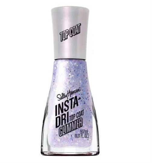 Sally Hansen Insta-Dri Top Coat - Paars - 131 Glimmer