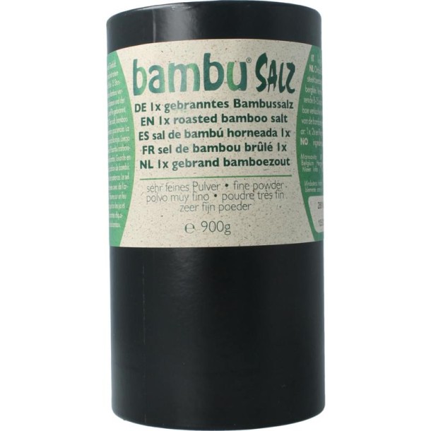 Bambu Salz Bamboezout zeer fijn 1x gebrand (900 Gram)