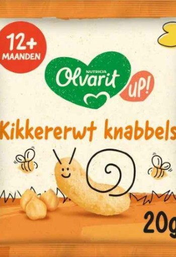 Olvarit Kikkererwt Knabbels 12 Maanden