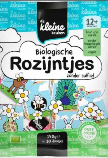 De Kleine Keuken Bio Rozijntjes Zonder Sulfiet