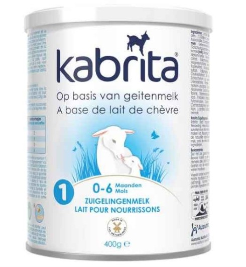 KABRITA Zuigelingenmelk 1 0-6 maanden 400GR
