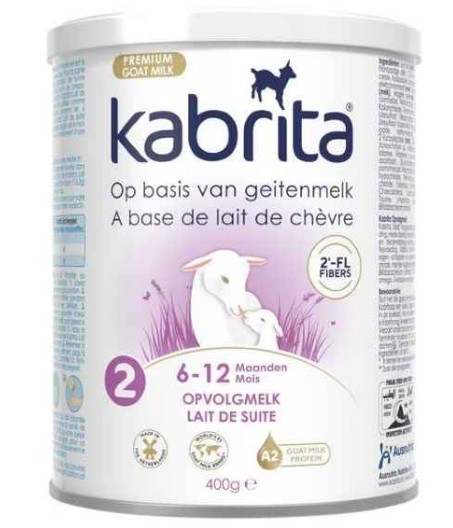 KABRITA Opvolgmelk 2 6-12 maanden 400GR