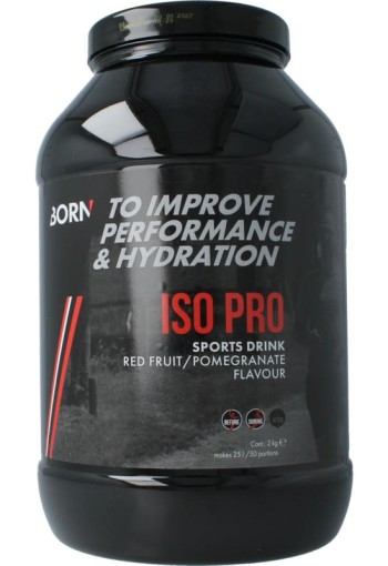 Born Iso pro red fruit/pomegranate (2 Kilogram)