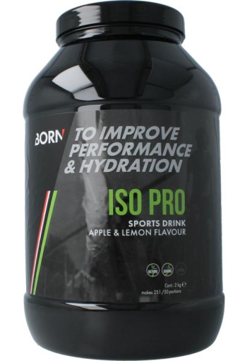 Born Iso pro apple/lemon tub (2 Kilogram)