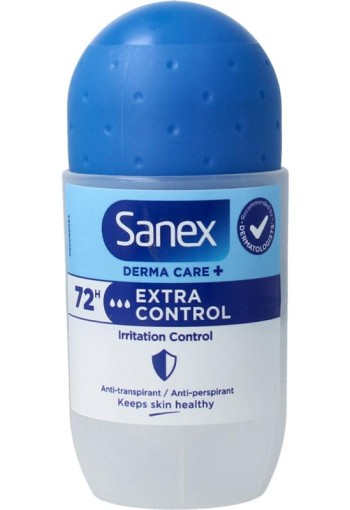 Sanex Deodorant roller dermo extra control (53 Milliliter)