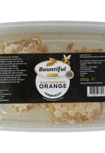 Bountiful Griekse honingraat sinaasappel (200 Gram)
