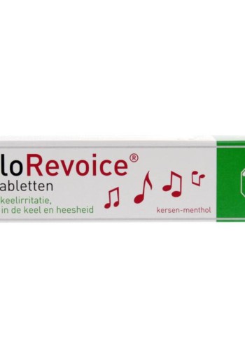 GeloRevoice Keeltabletten kersen-menthol 10 stuks