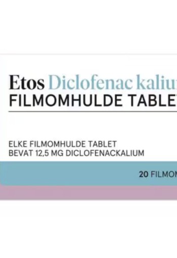 Etos diclofenac kalium tabletten 12,5mg 20st
