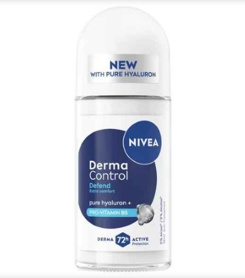 NIVEA Derma Control Defend Deodorant Roller 50 ML