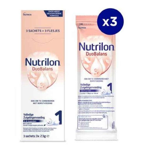 Nutrilon 1 Duobalans 0-6 Maanden Sachets
