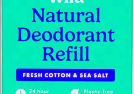 Wild Fresh Cotton & Sea Salt Refill Deodorant Stick 40 GR