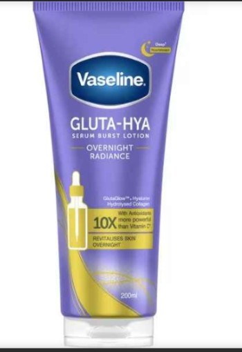 Vaseline Gluta-Hya Lotion Overnight Radiance 200ML