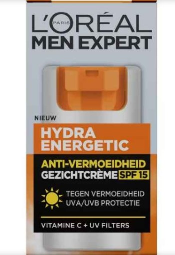 L'Oréal Hydra Energetic Hydraterende Gezichtscrème SPF 15 50ml