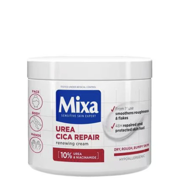 Mixa Urea Cica Repair Creme Pot 400 ML