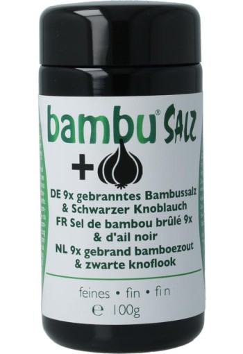 Bambu Salz Bambu salz knoflook (100 Gram)