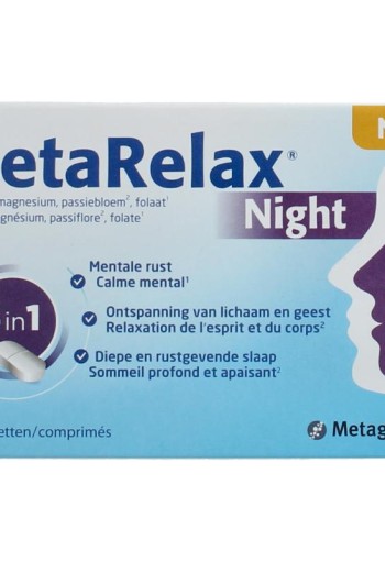 Metagenics Metarelax night (30 Tabletten)