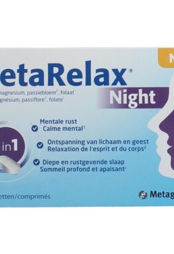 Metagenics Metarelax night (60 Tabletten)