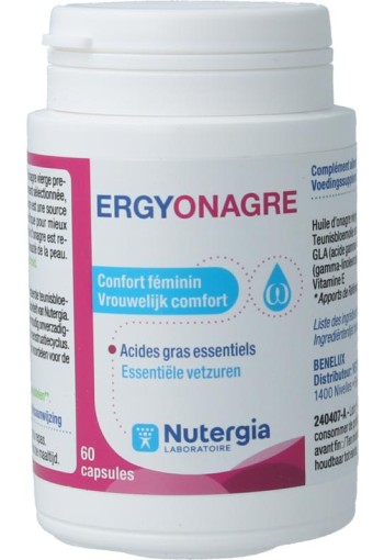 Nutergia Ergyonagre (60 Capsules)